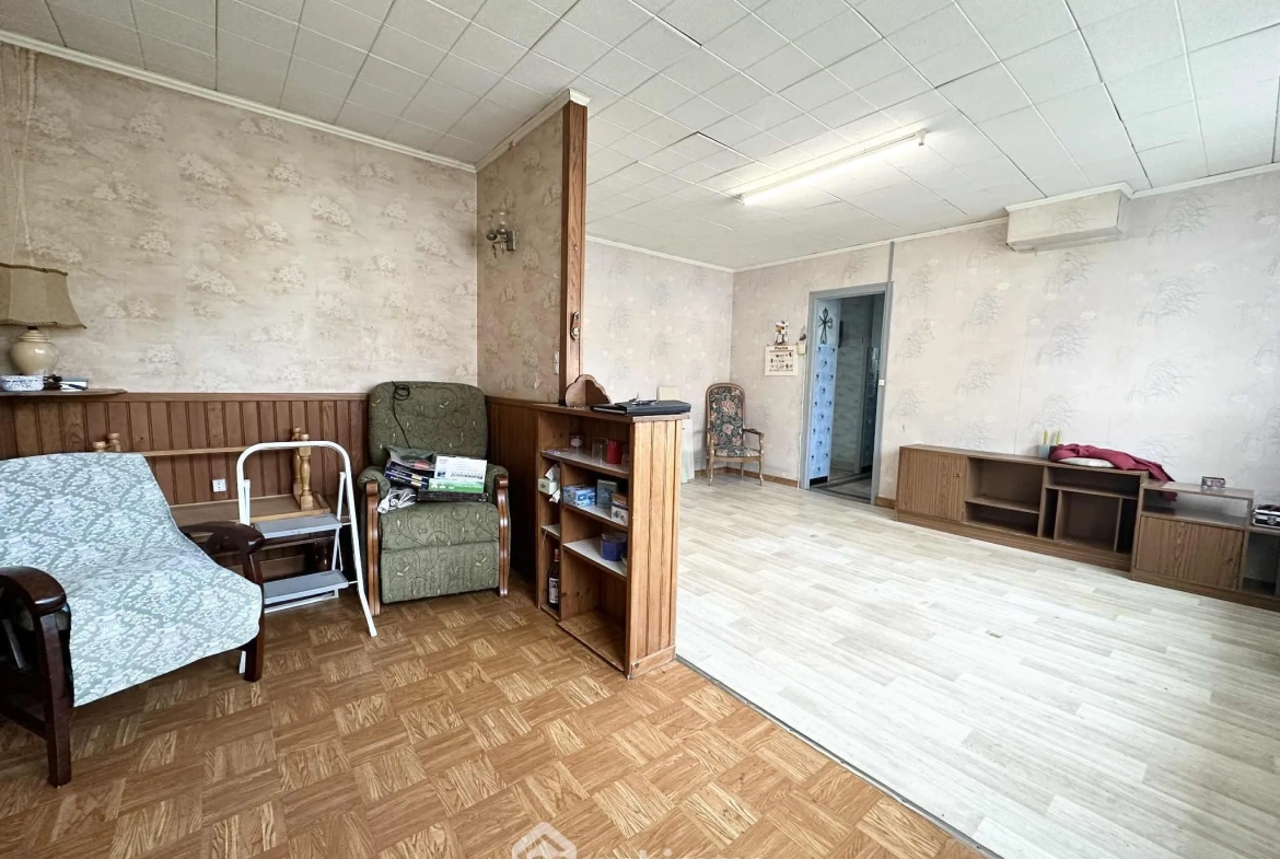 Pavillon de 71 m² avec grand terrain à Couvron-et-Aumencourt 