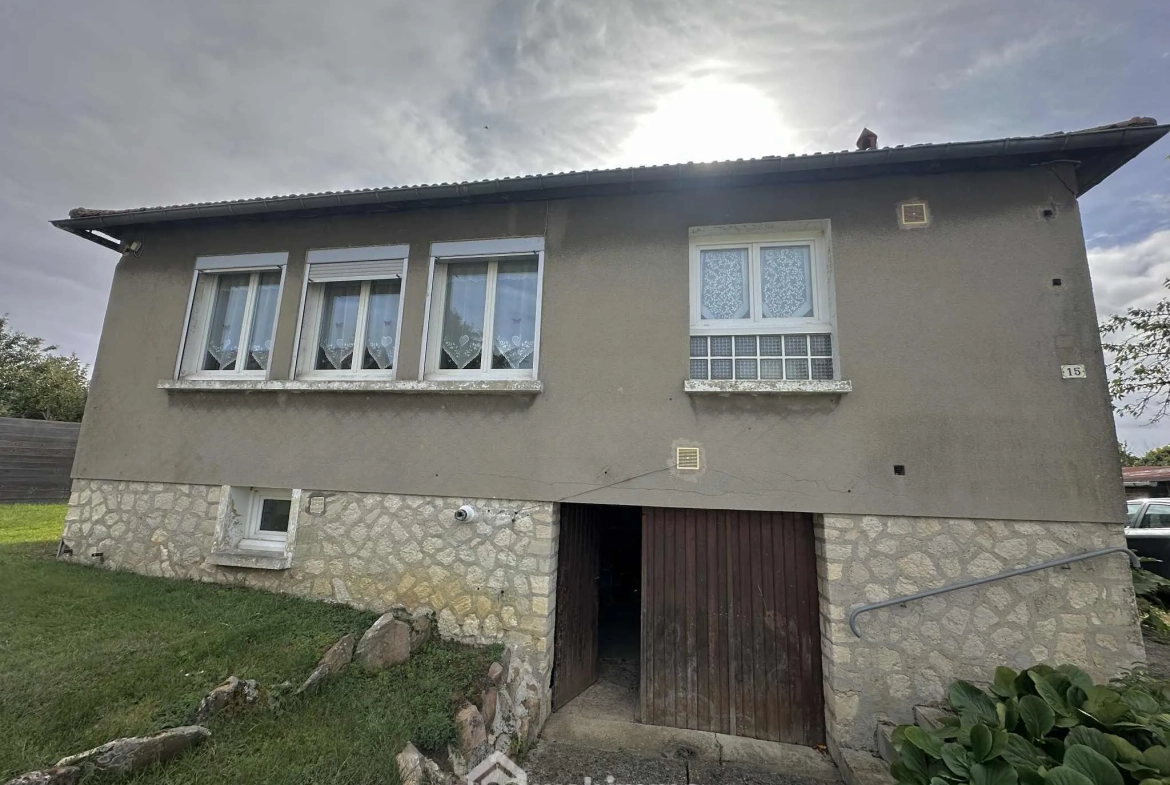 Pavillon de 71 m² avec grand terrain à Couvron-et-Aumencourt 