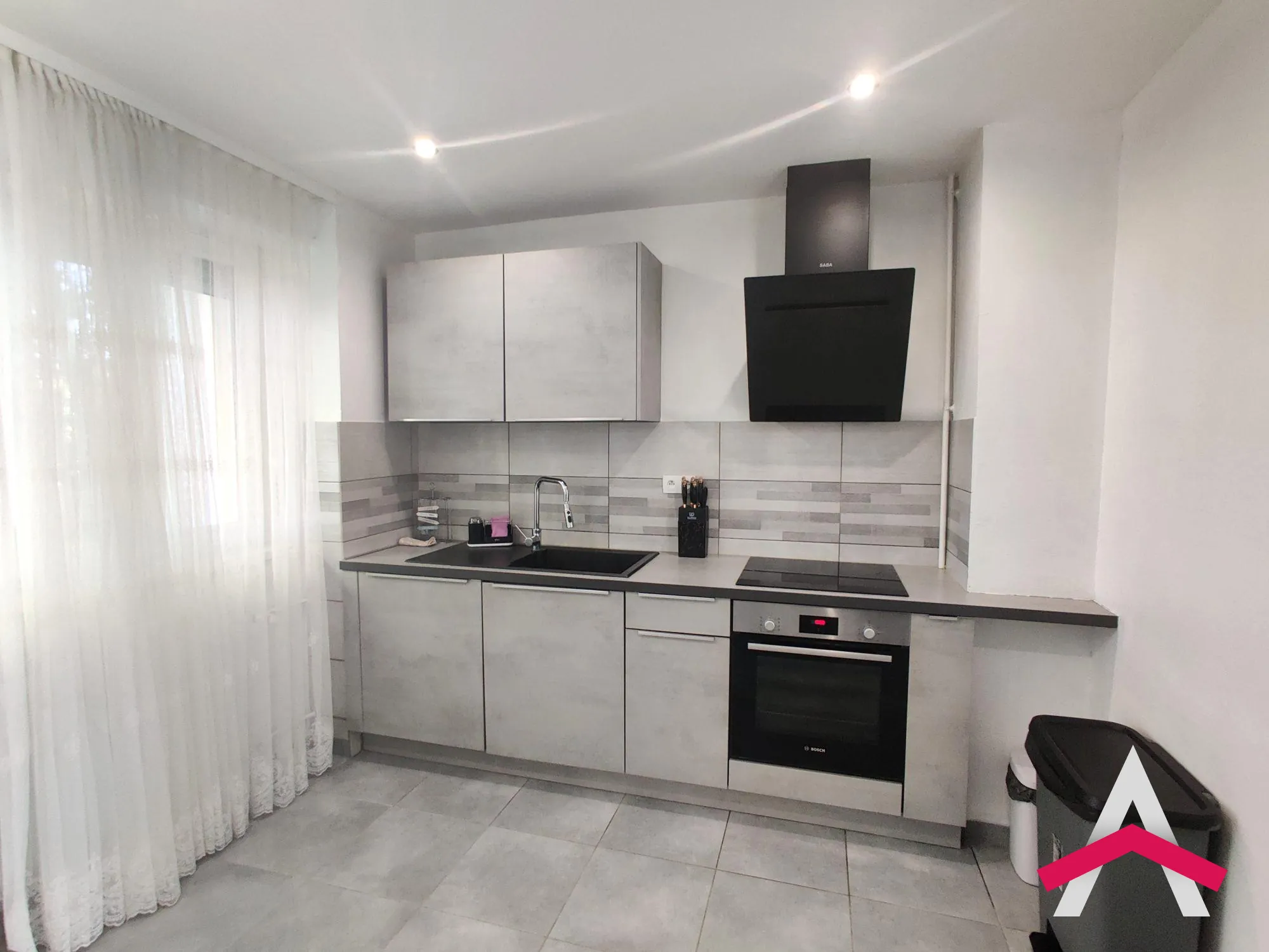Appartement à vendre à Kingersheim - 4 pièces, 90,66 m², cave et garage 