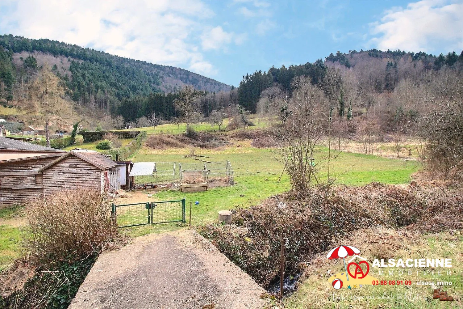 Terrain constructible à Urbeis en Vallée de Villé - Idéal pour projet immobilier 