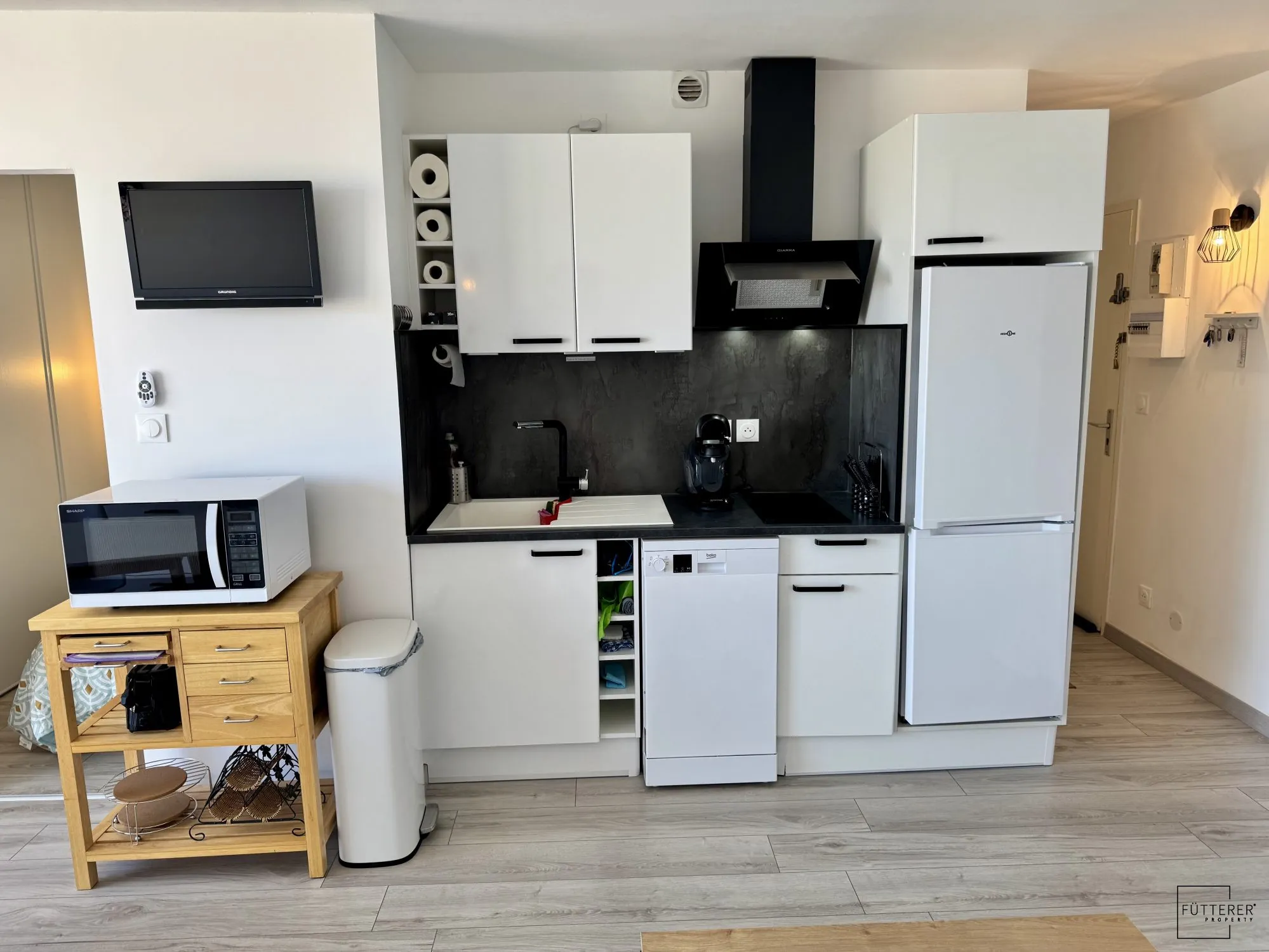 Appartement 2 pièces avec Vue Panoramique sur la Mer à Narbonne-Plage 