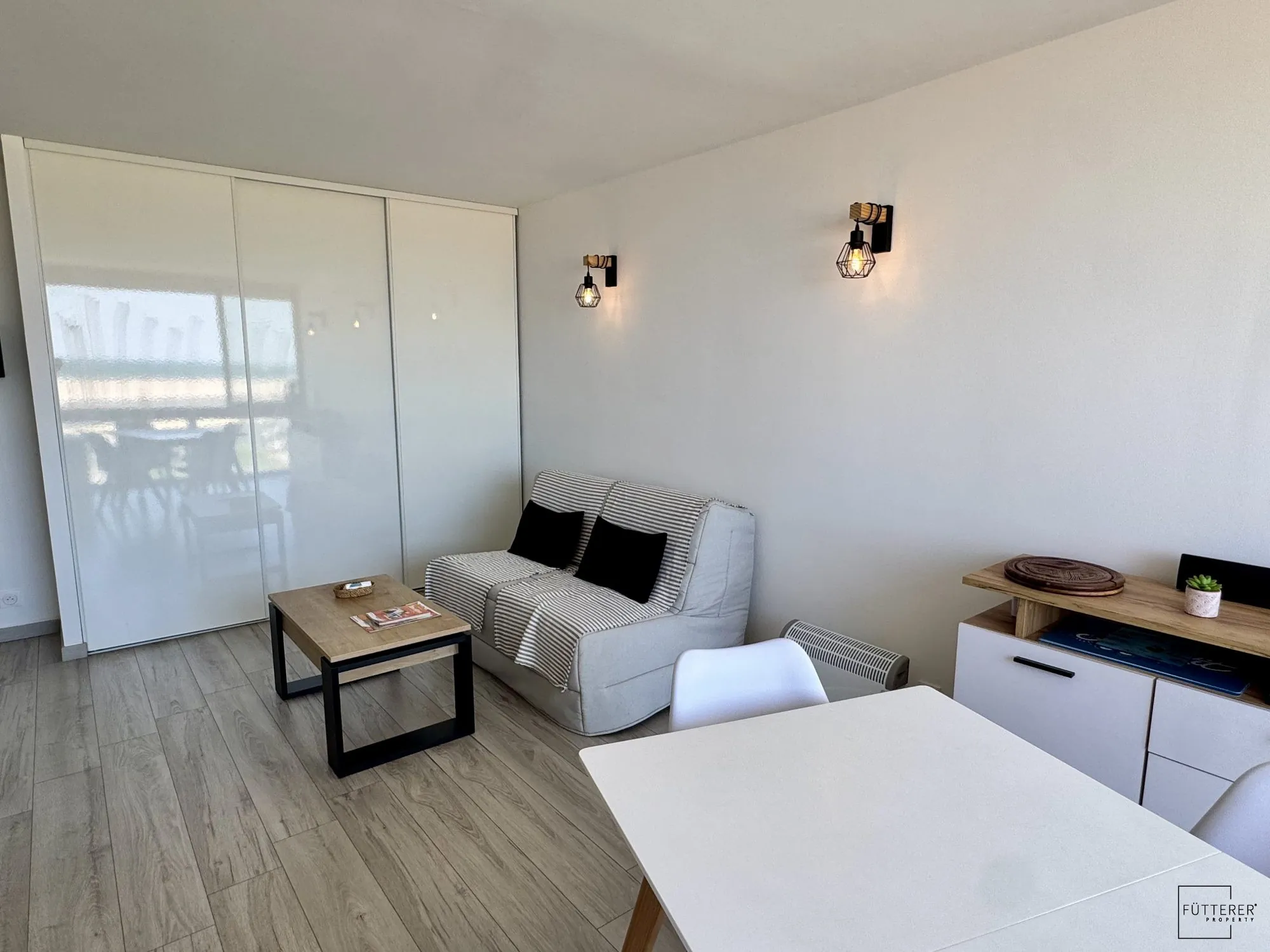 Appartement 2 pièces avec Vue Panoramique sur la Mer à Narbonne-Plage 