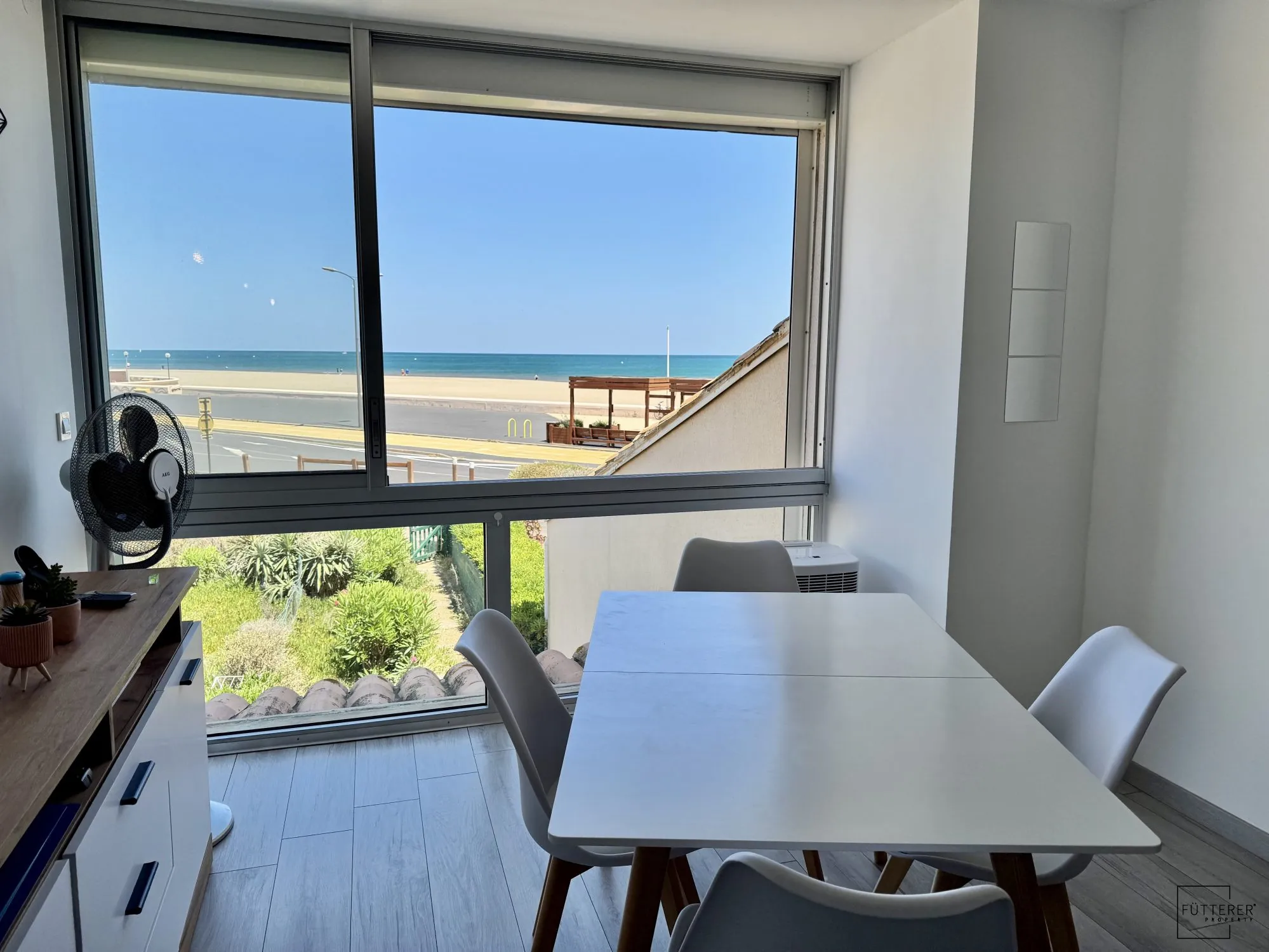 Appartement 2 pièces avec Vue Panoramique sur la Mer à Narbonne-Plage 