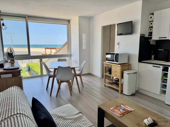 Appartement 2 pièces avec Vue Panoramique sur la Mer à Narbonne-Plage