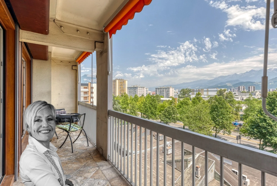 Bel appartement T5 avec garage et vue imprenable à Grenoble 