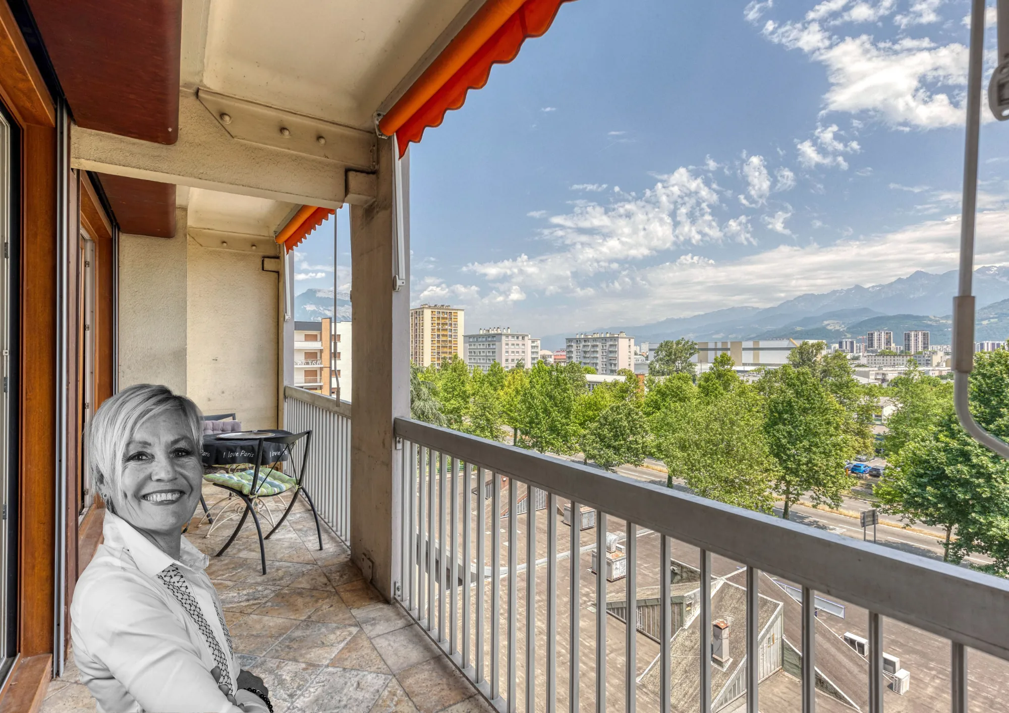 Bel appartement T5 avec garage et vue imprenable à Grenoble 