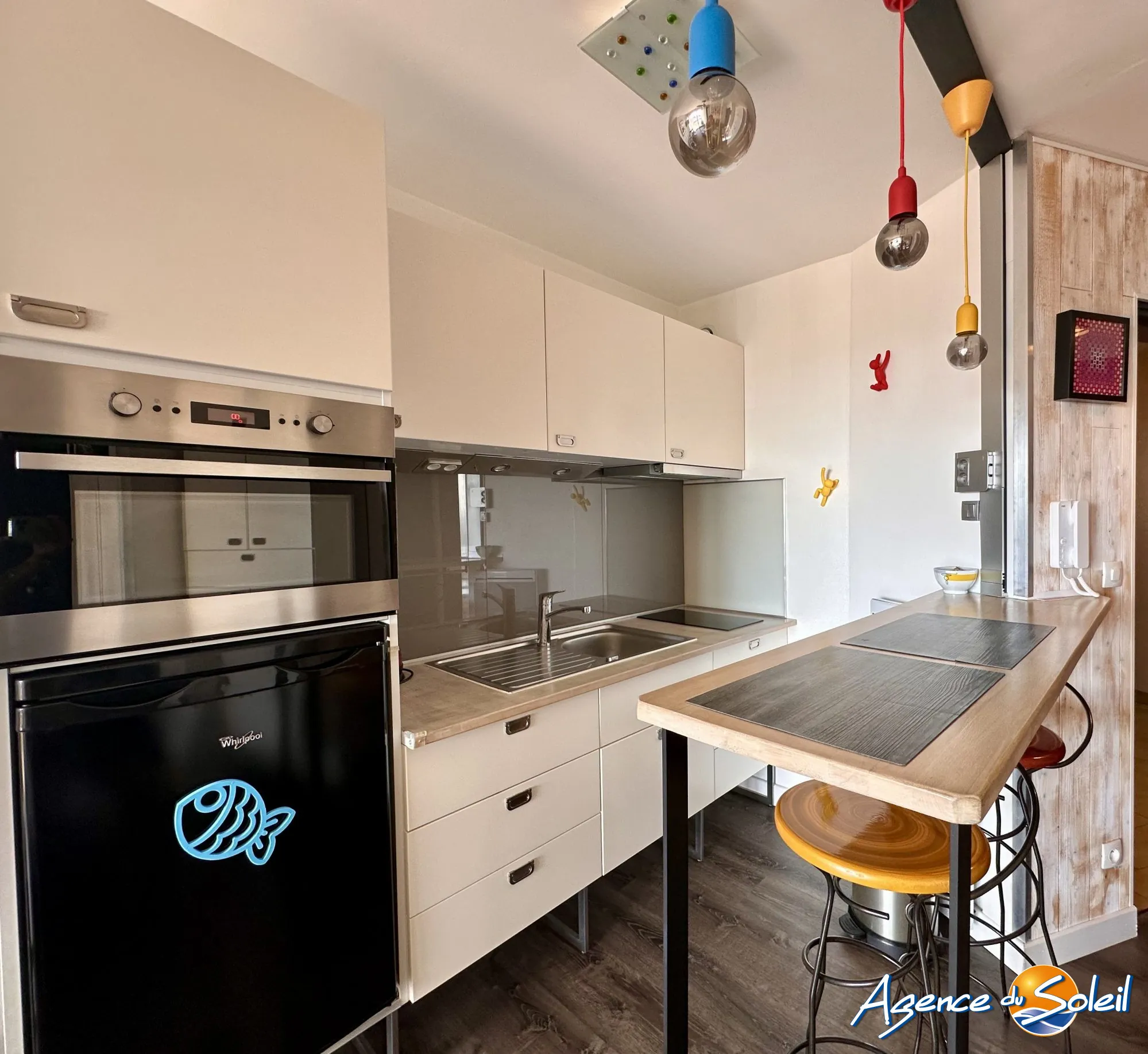 Studio rénové avec terrasse et vue mer à Canet Sud - Idéal investissement 