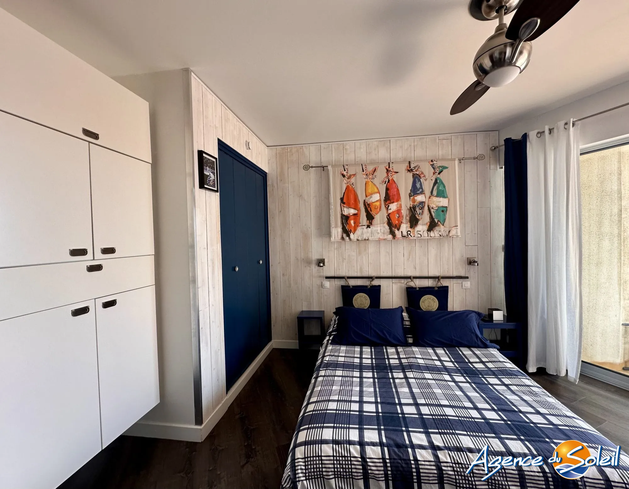 Studio rénové avec terrasse et vue mer à Canet Sud - Idéal investissement 