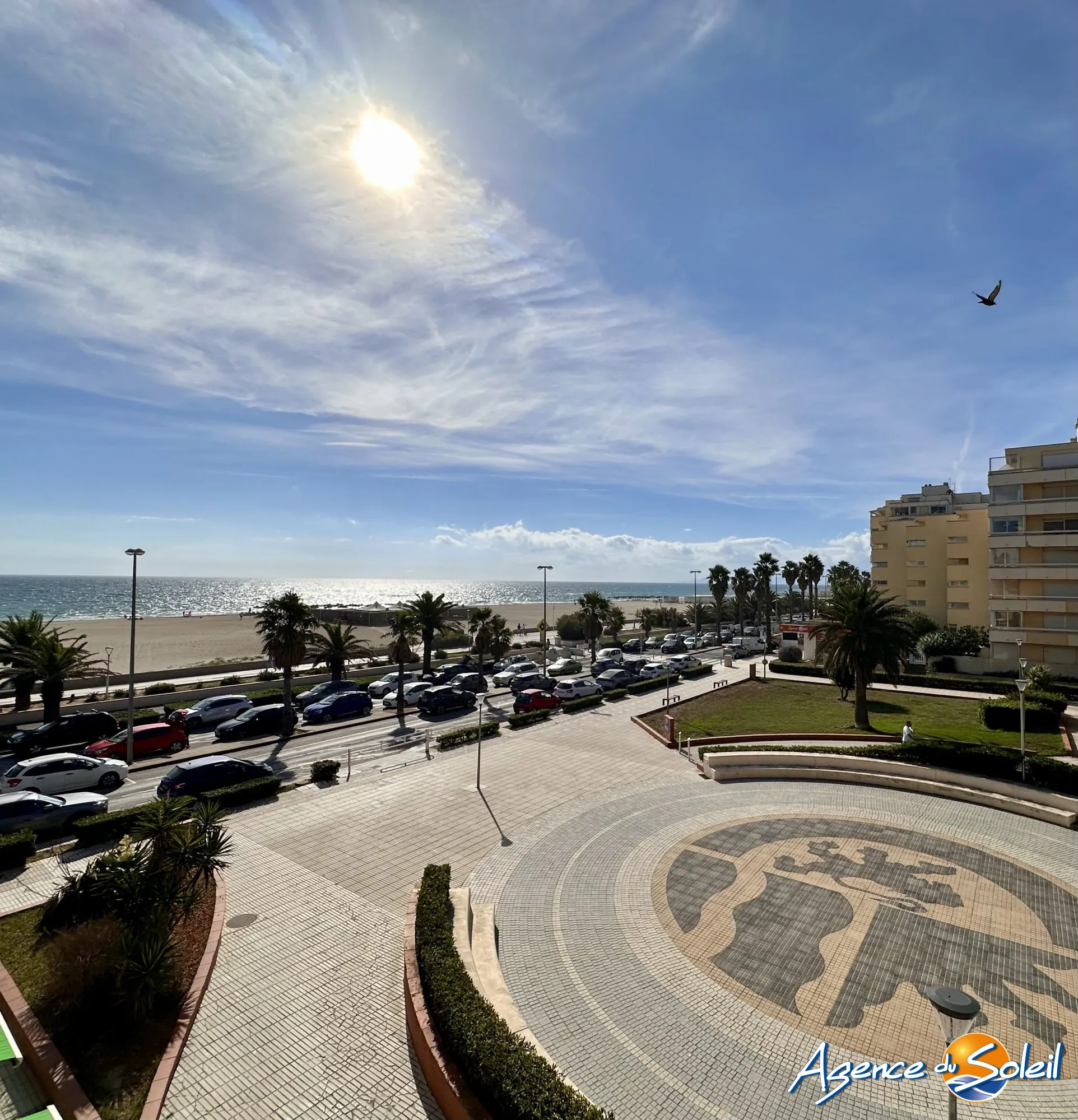 Studio rénové avec terrasse et vue mer à Canet Sud - Idéal investissement 