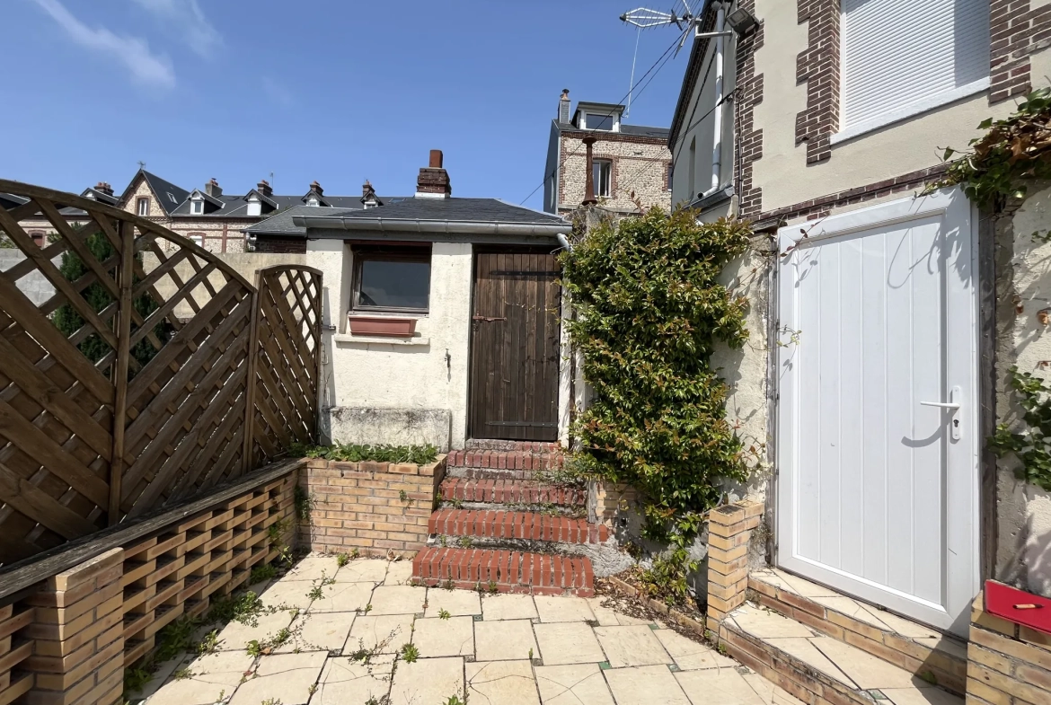 Achat maison de pêcheur à Fécamp proche du port et de la plage 