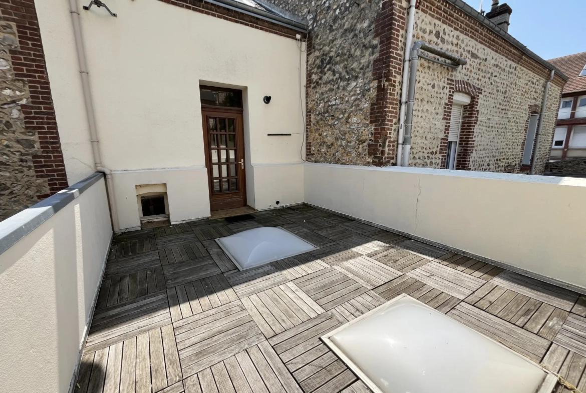 Achat maison de pêcheur à Fécamp proche du port et de la plage 