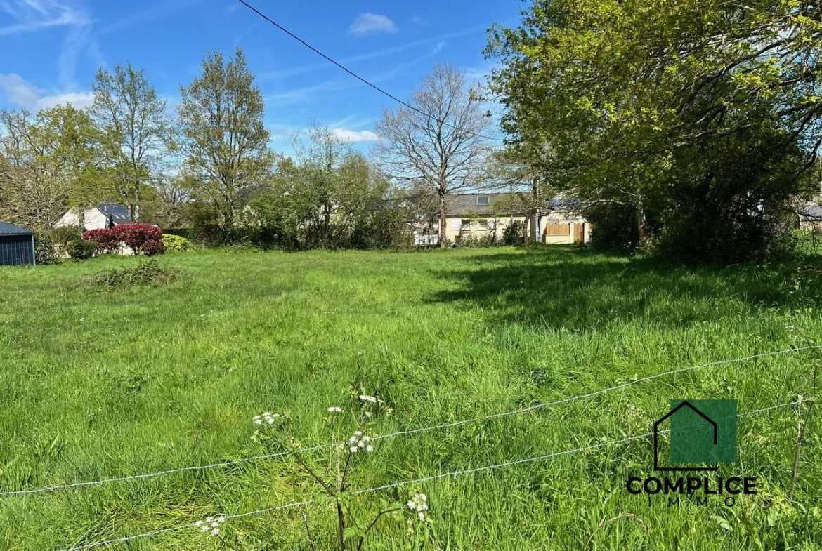 Terrain à vendre à Vigneux-de-Bretagne en zone UH, idéal pour construction 