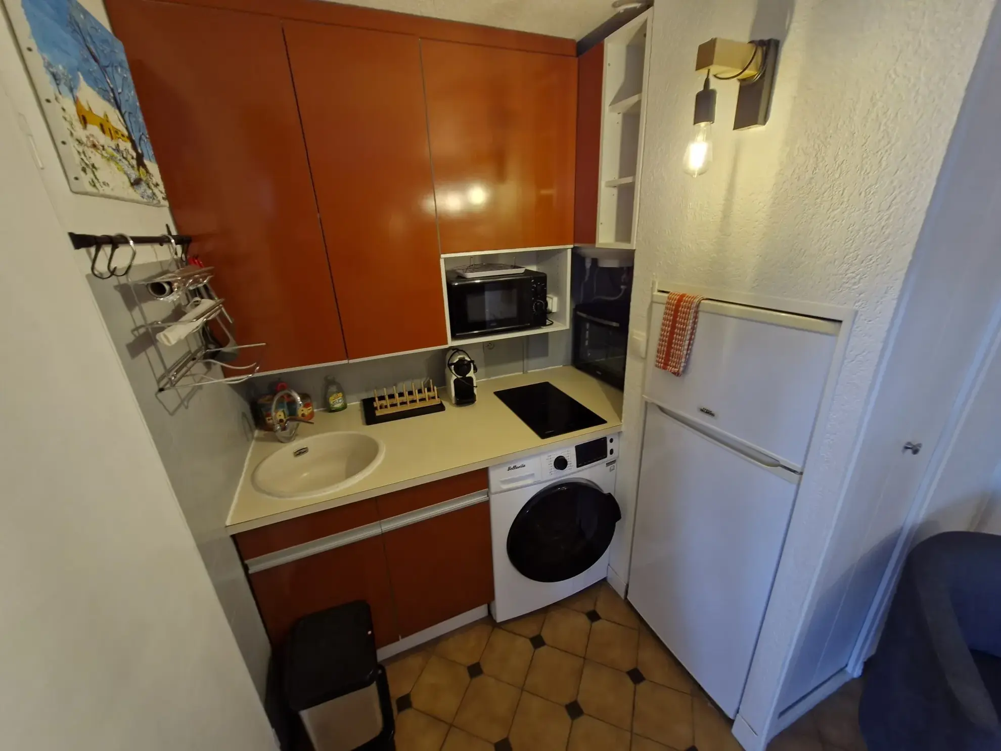 Studio cabine à vendre à Port Leucate proche plage avec parking privé 