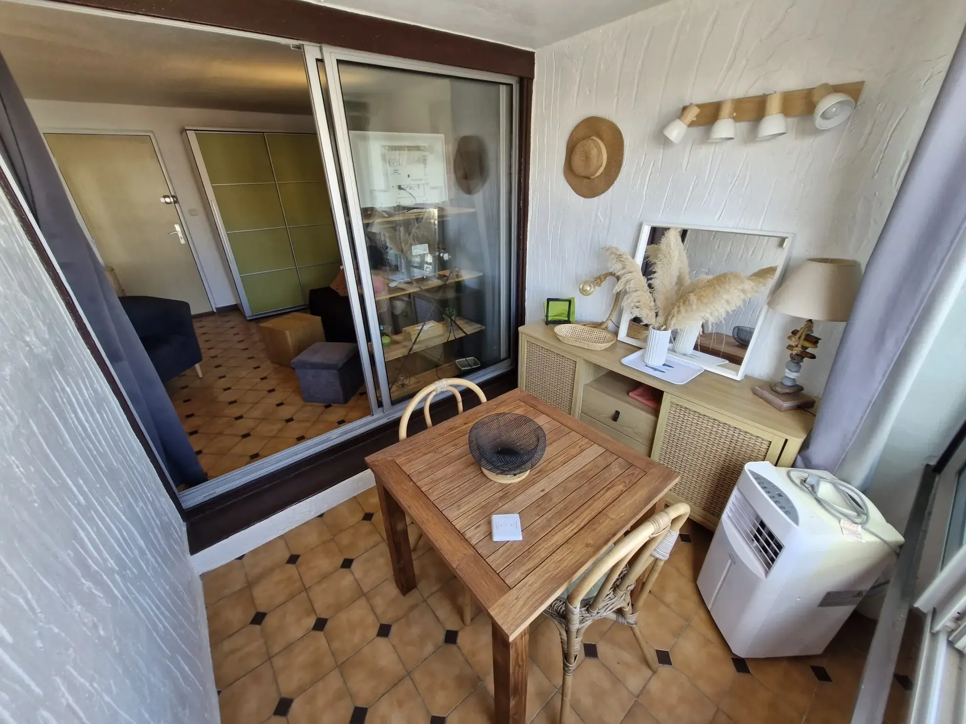 Studio cabine à vendre à Port Leucate proche plage avec parking privé 