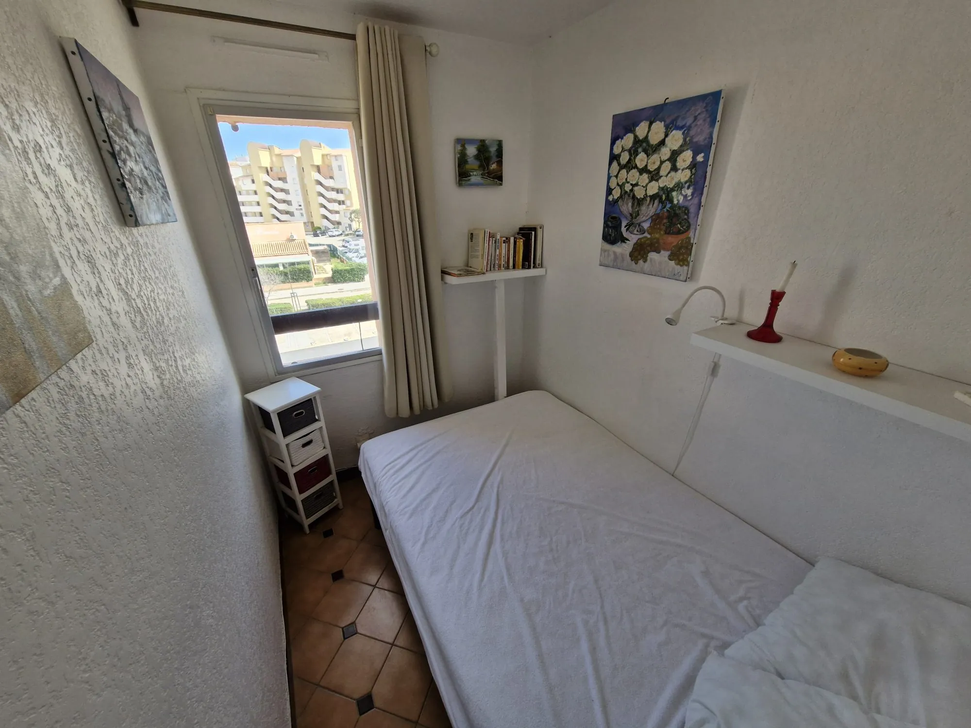 Studio cabine à vendre à Port Leucate proche plage avec parking privé 