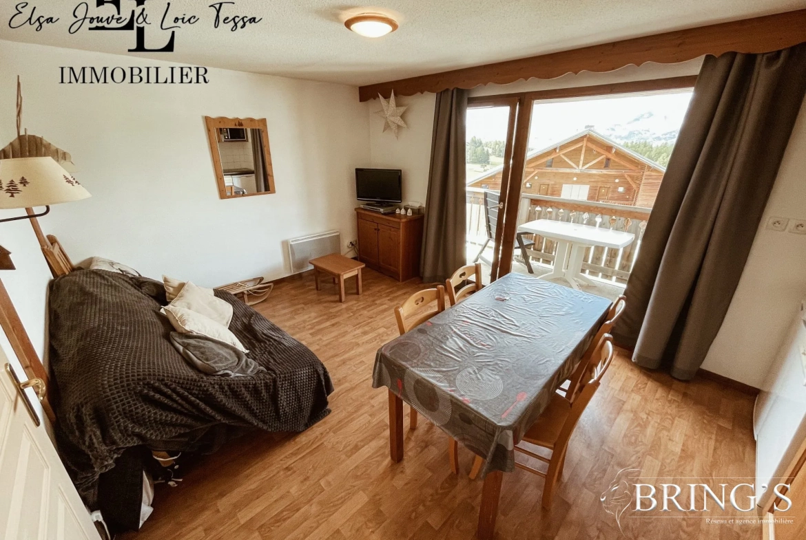 Bel appartement T3 meublé avec piscine à La Joue du Loup 