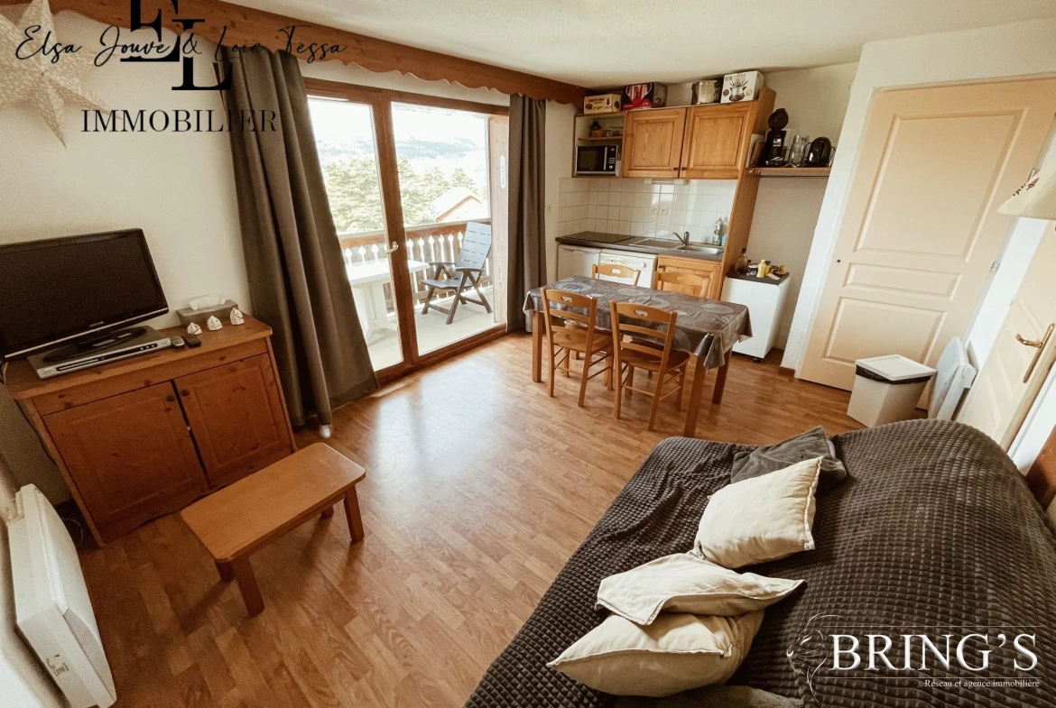 Bel appartement T3 meublé avec piscine à La Joue du Loup 