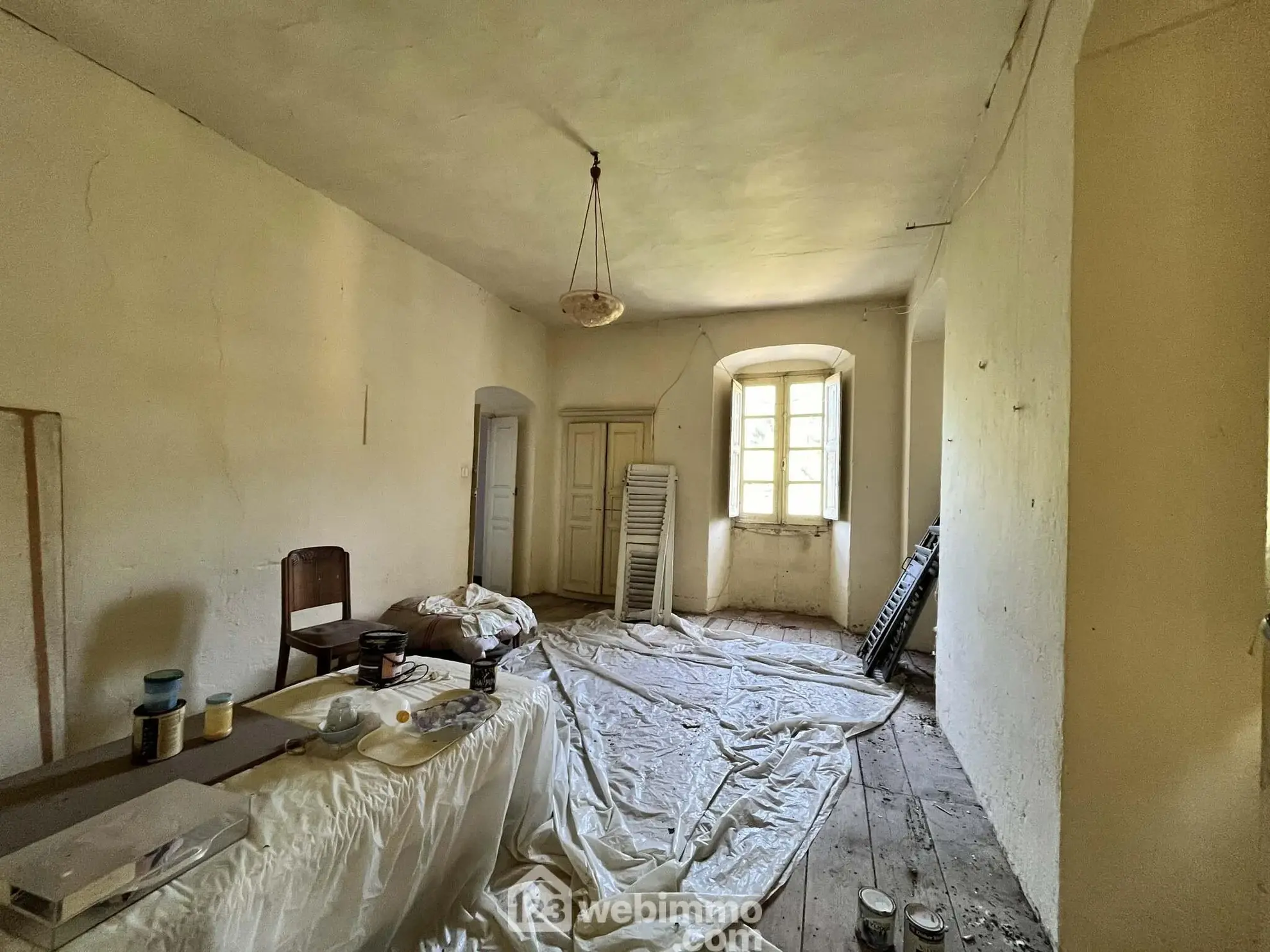 Appartement à rénover de 74 m² à Muro avec terrain et cave, potentiel d’agrandissement 
