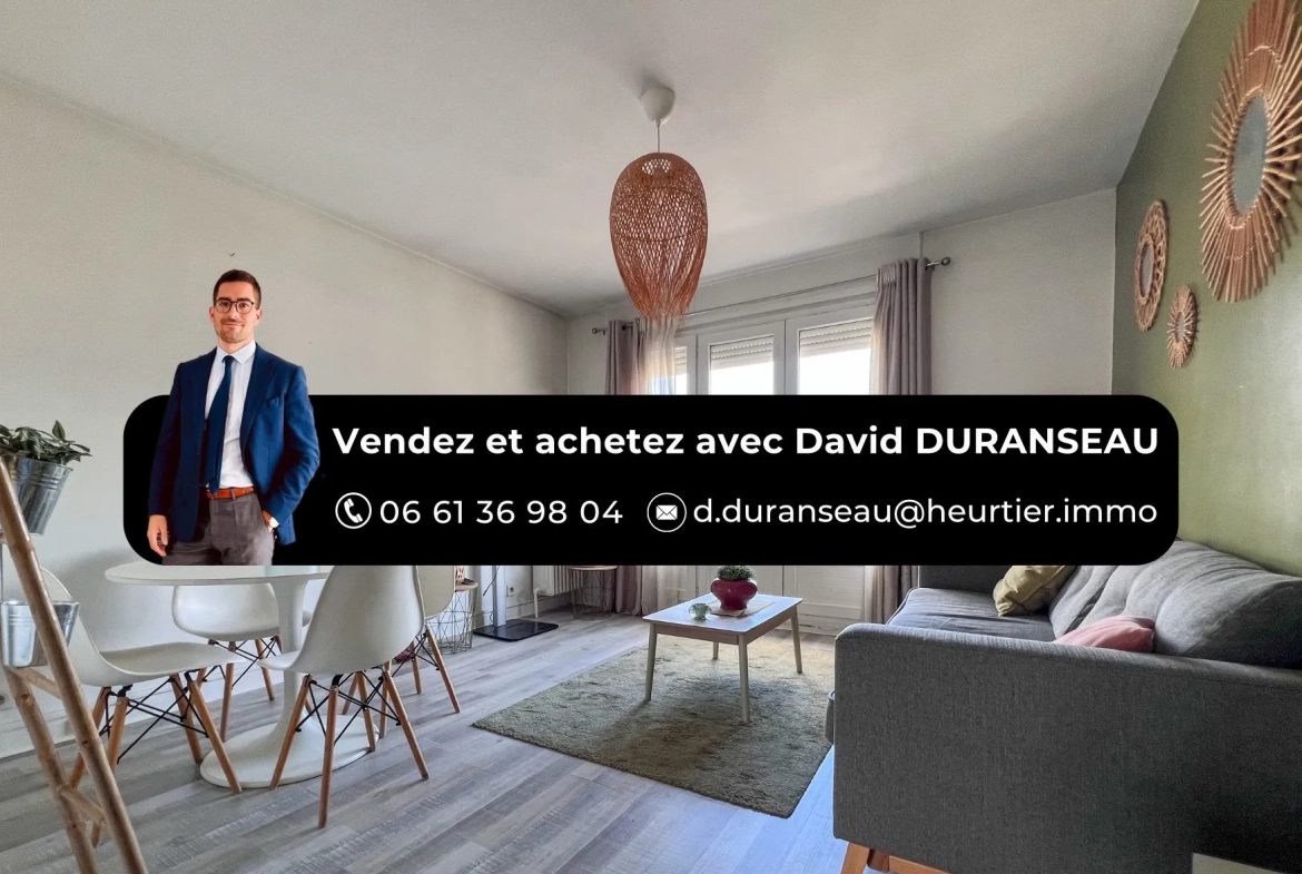 Appartement rénové avec balcon, parking et vue à Grenoble 