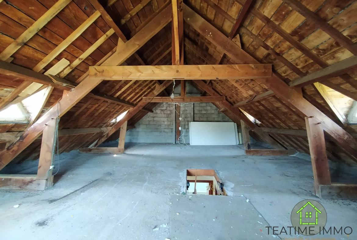 Maison individuelle à vendre à Scaer avec vue sur parc - 4 chambres, grand terrain 