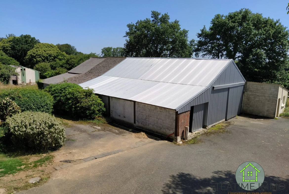 Maison individuelle à vendre à Scaer avec vue sur parc - 4 chambres, grand terrain 