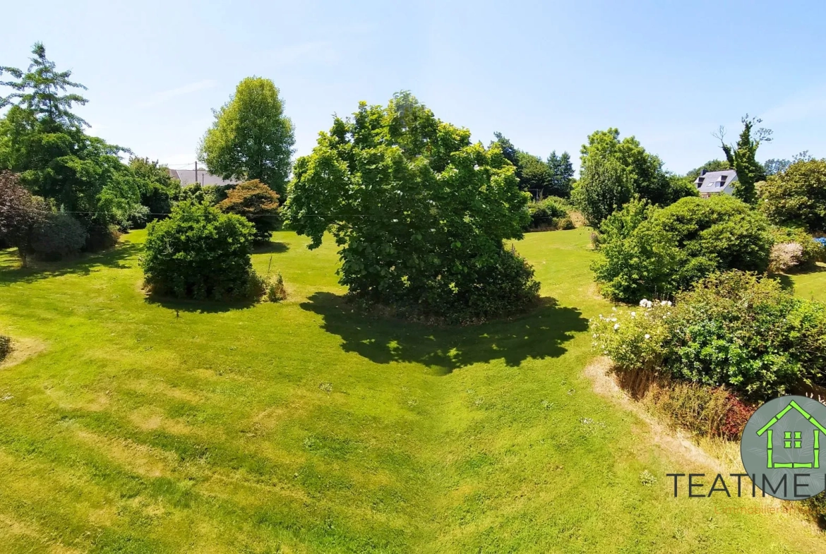 Maison individuelle à vendre à Scaer avec vue sur parc - 4 chambres, grand terrain 