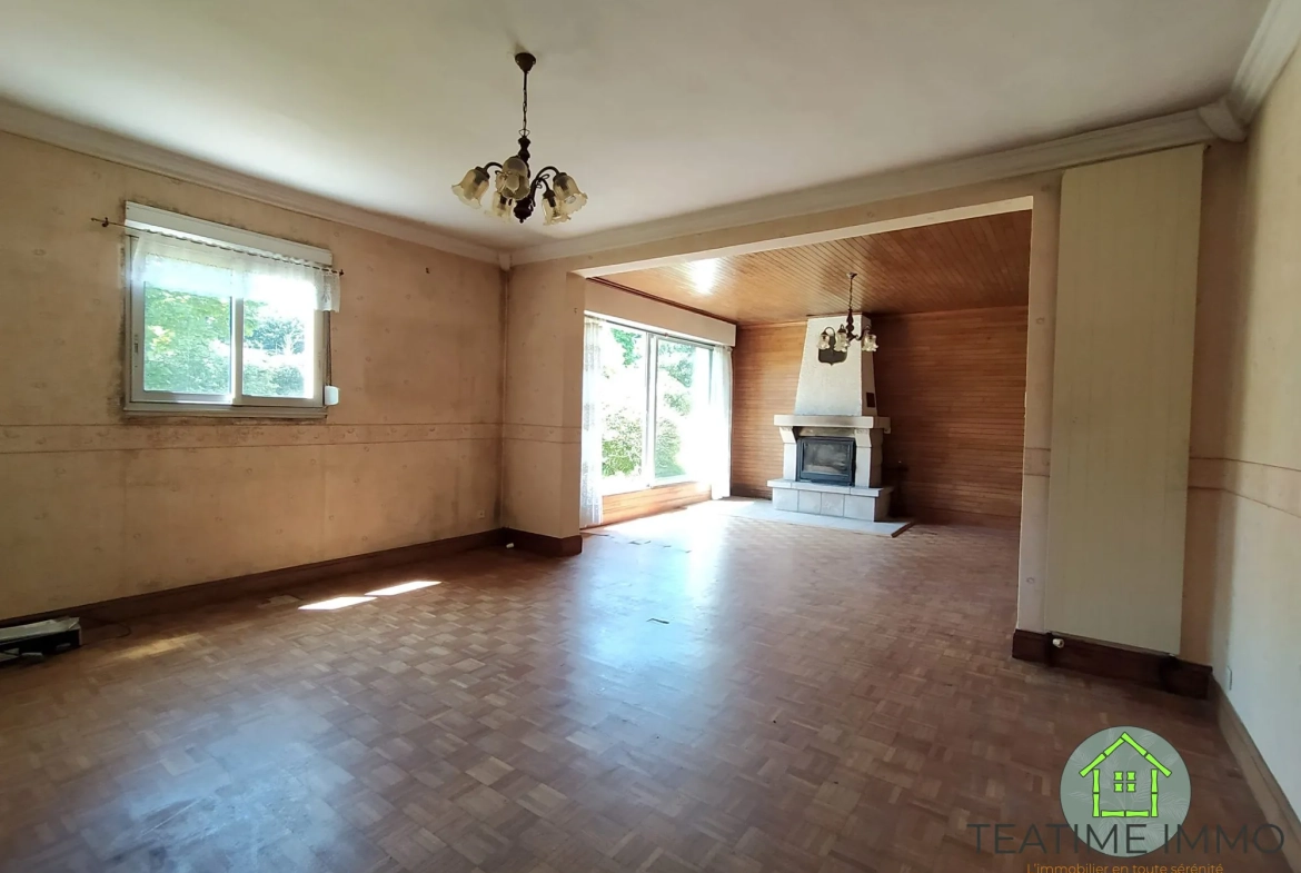 Maison individuelle à vendre à Scaer avec vue sur parc - 4 chambres, grand terrain 