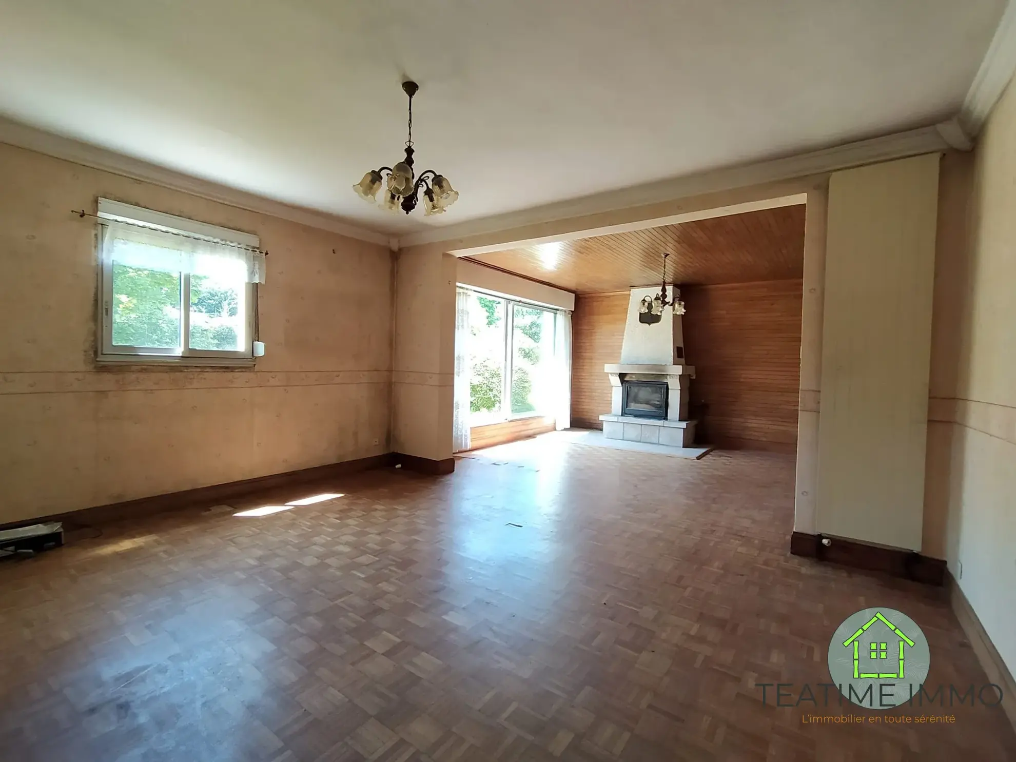 Maison individuelle à vendre à Scaer avec vue sur parc - 4 chambres, grand terrain 