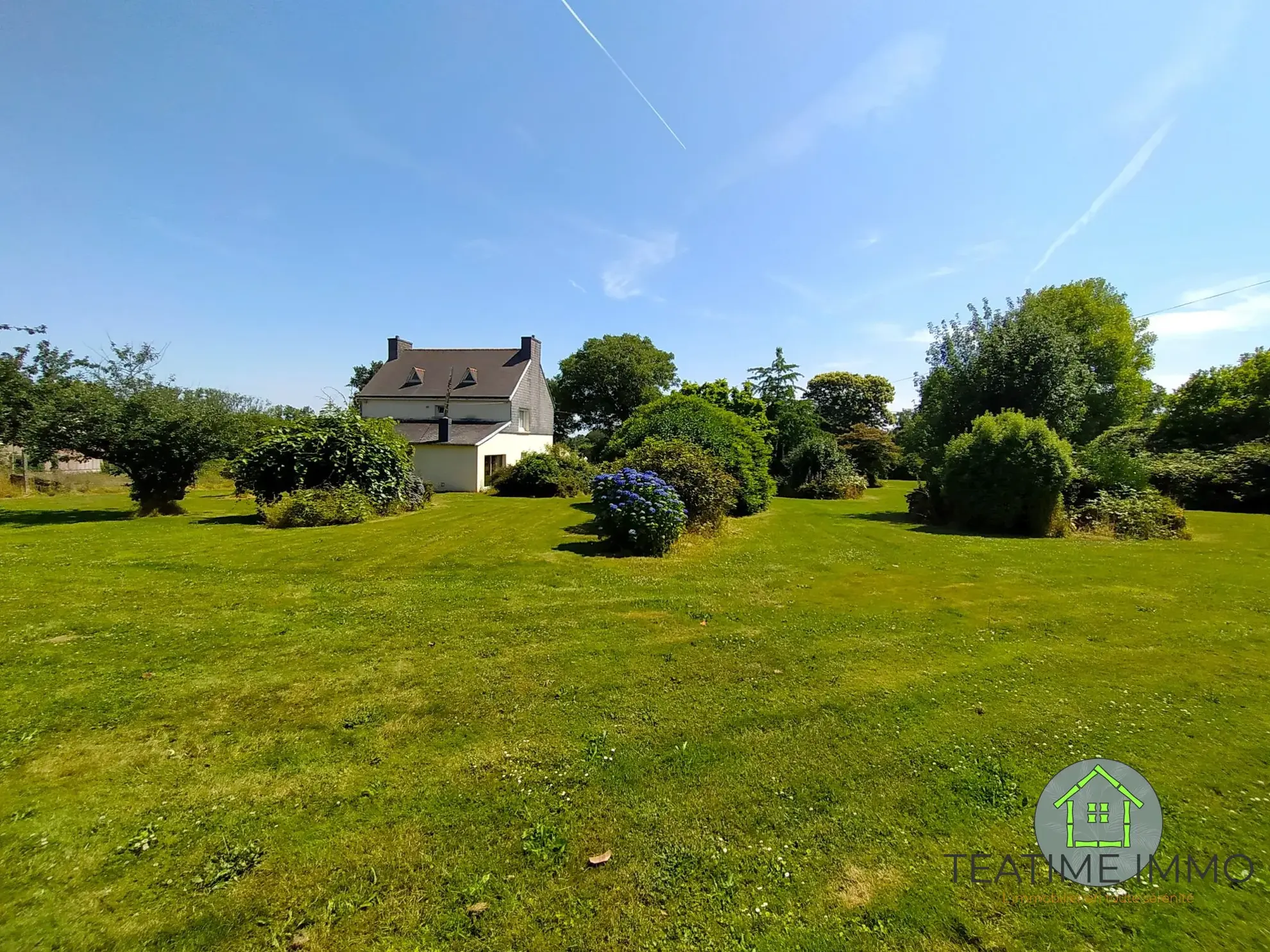 Maison individuelle à vendre à Scaer avec vue sur parc - 4 chambres, grand terrain 