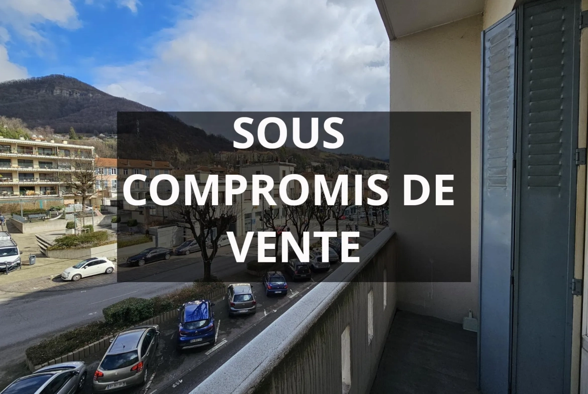 Appartement T1 bis vendu loué à Voiron, idéal investissement 