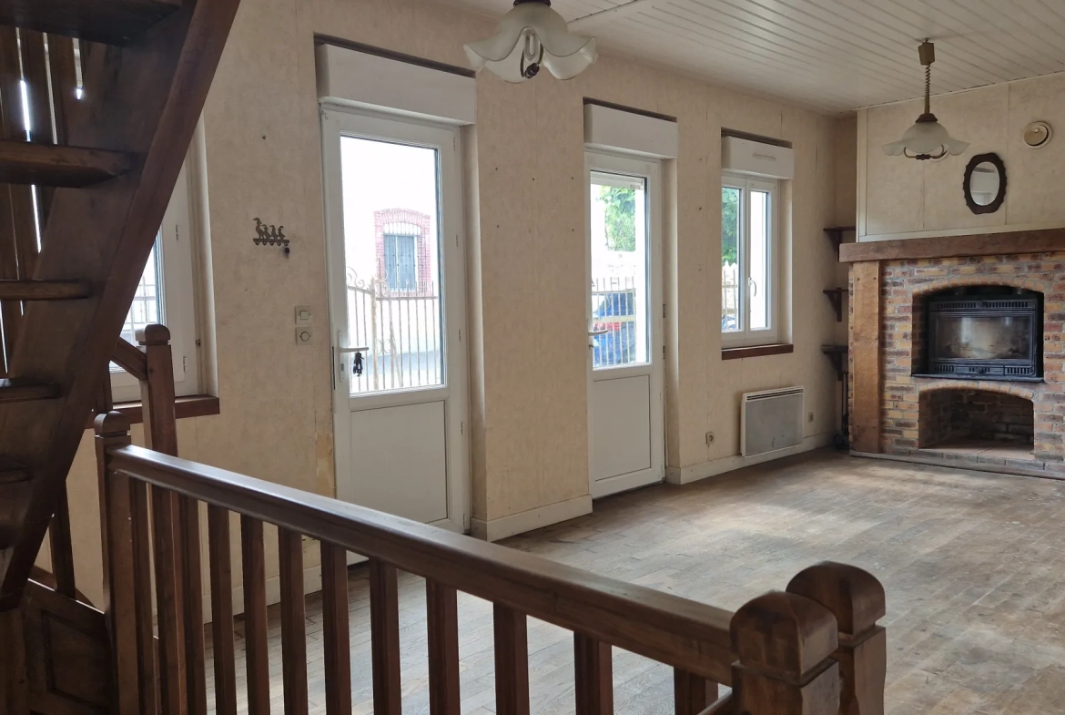 Maison individuelle à Lubersac avec jardin, terrasse et dépendance 