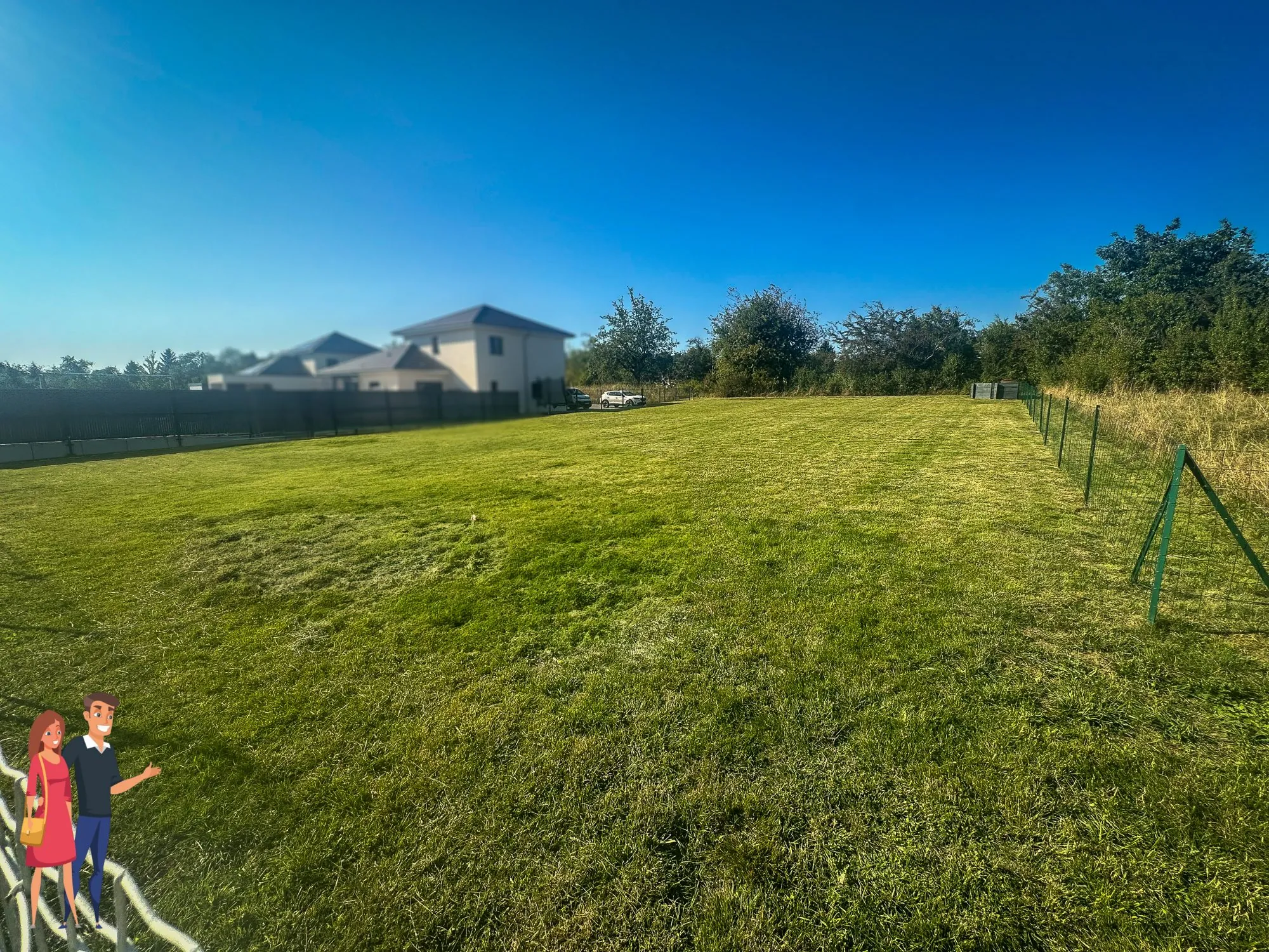 Terrain constructible de 1087 m² à Abbévillers, proche de la Suisse 