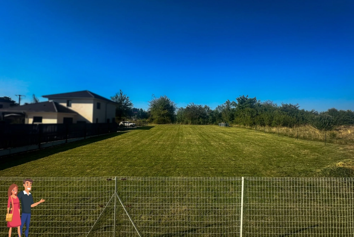 Terrain constructible de 1087 m² à Abbévillers, proche de la Suisse 