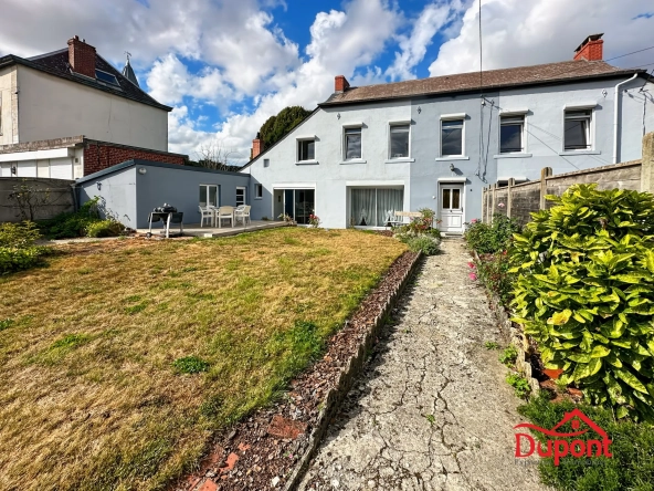 Lot de deux maisons avec jardins plein sud à Maubeuge – Investissement ou résidence familiale