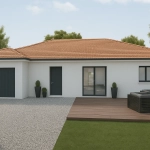 Maison neuve de 92 m² à Optevoz avec jardin sud et conformément RE 2020