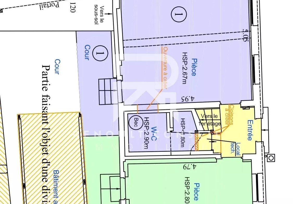 Ensemble de 2 lots loués à Rouen avec excellente rentabilité et faibles charges 