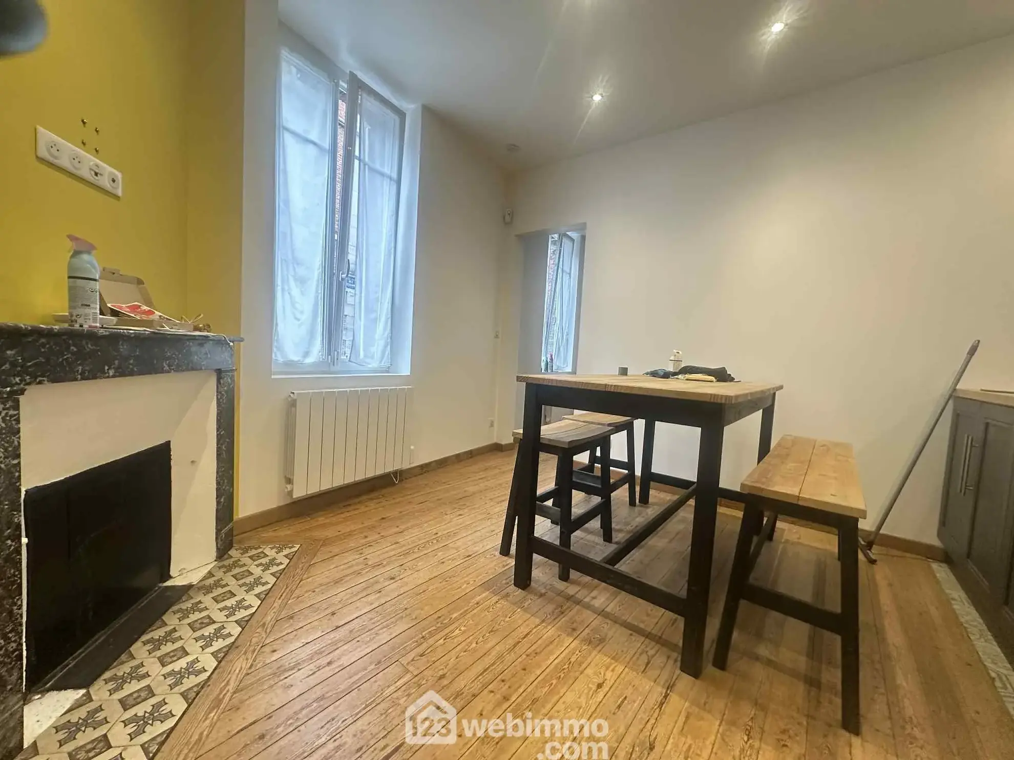 Appartement de 52 m² à vendre à Laon avec cour privative et cave 
