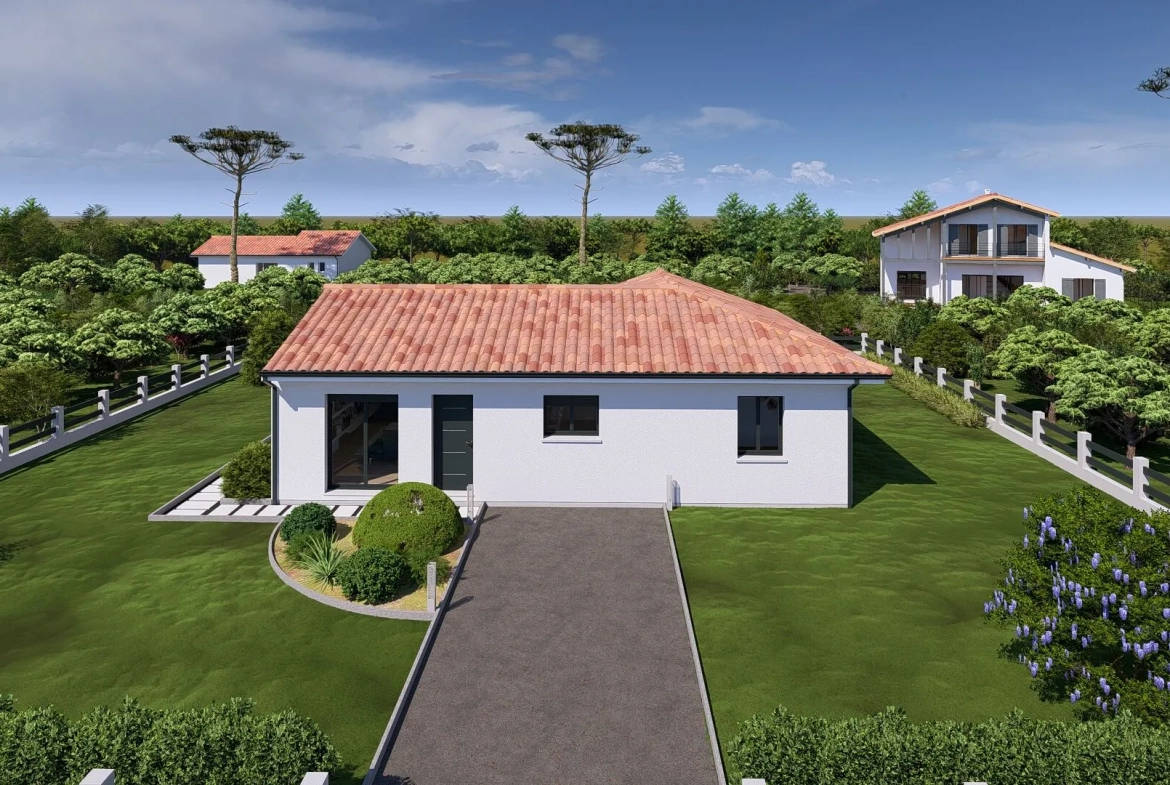 Maison 3 chambres à vendre à Magescq, calme et proche des plages 