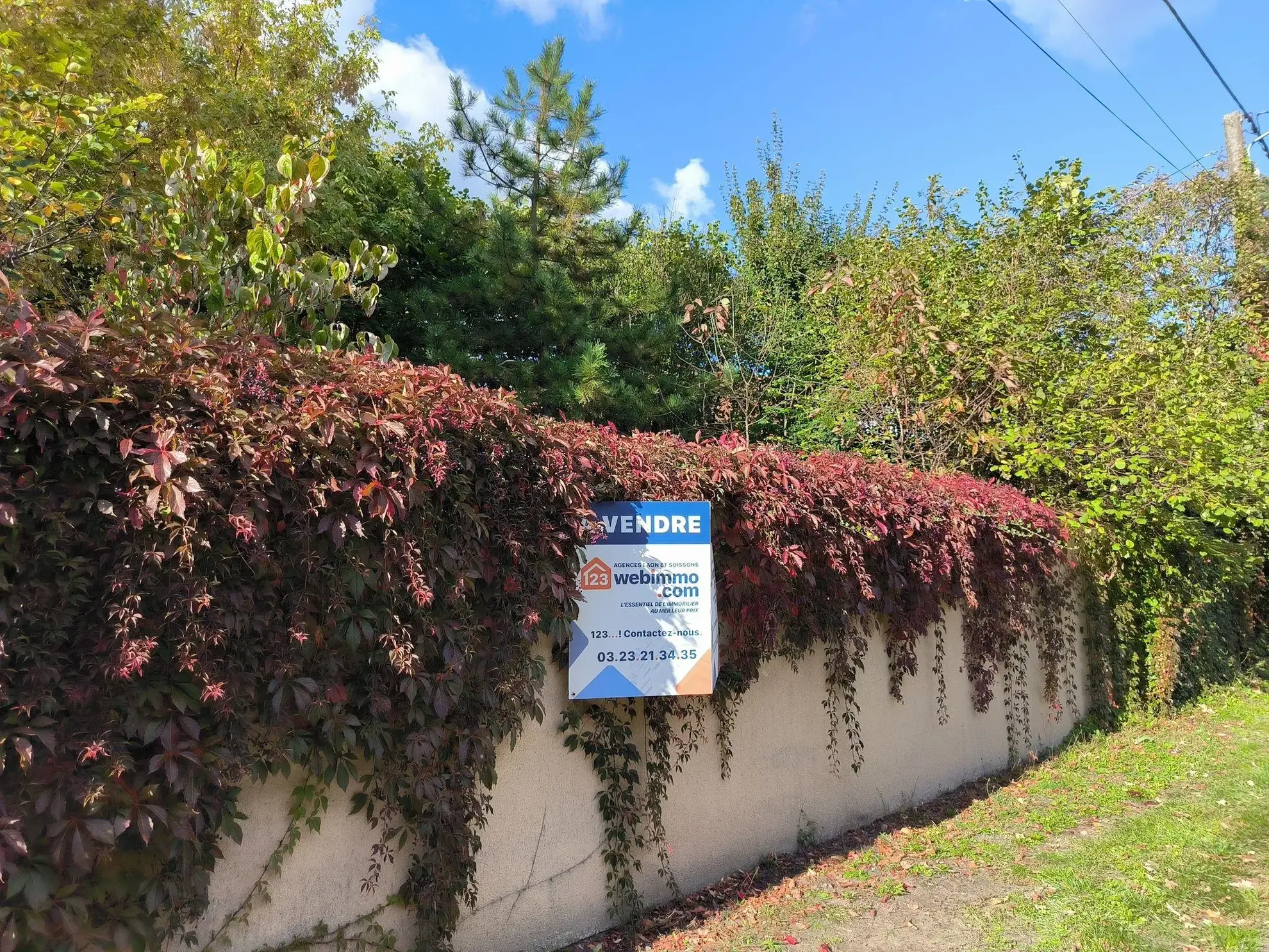 Terrain constructible de 1118 m² à Presles-et-Thierny 