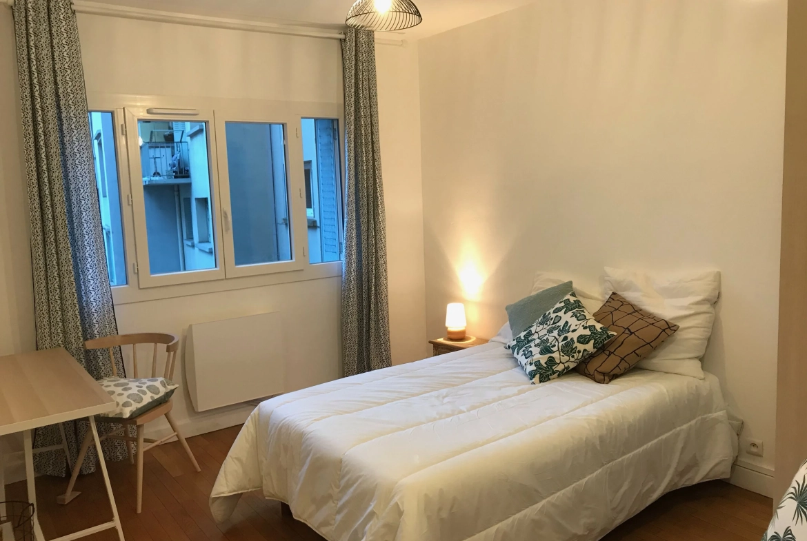 Appartement lumineux de 67 m² à Grenoble, proche parc Paul Mistral 
