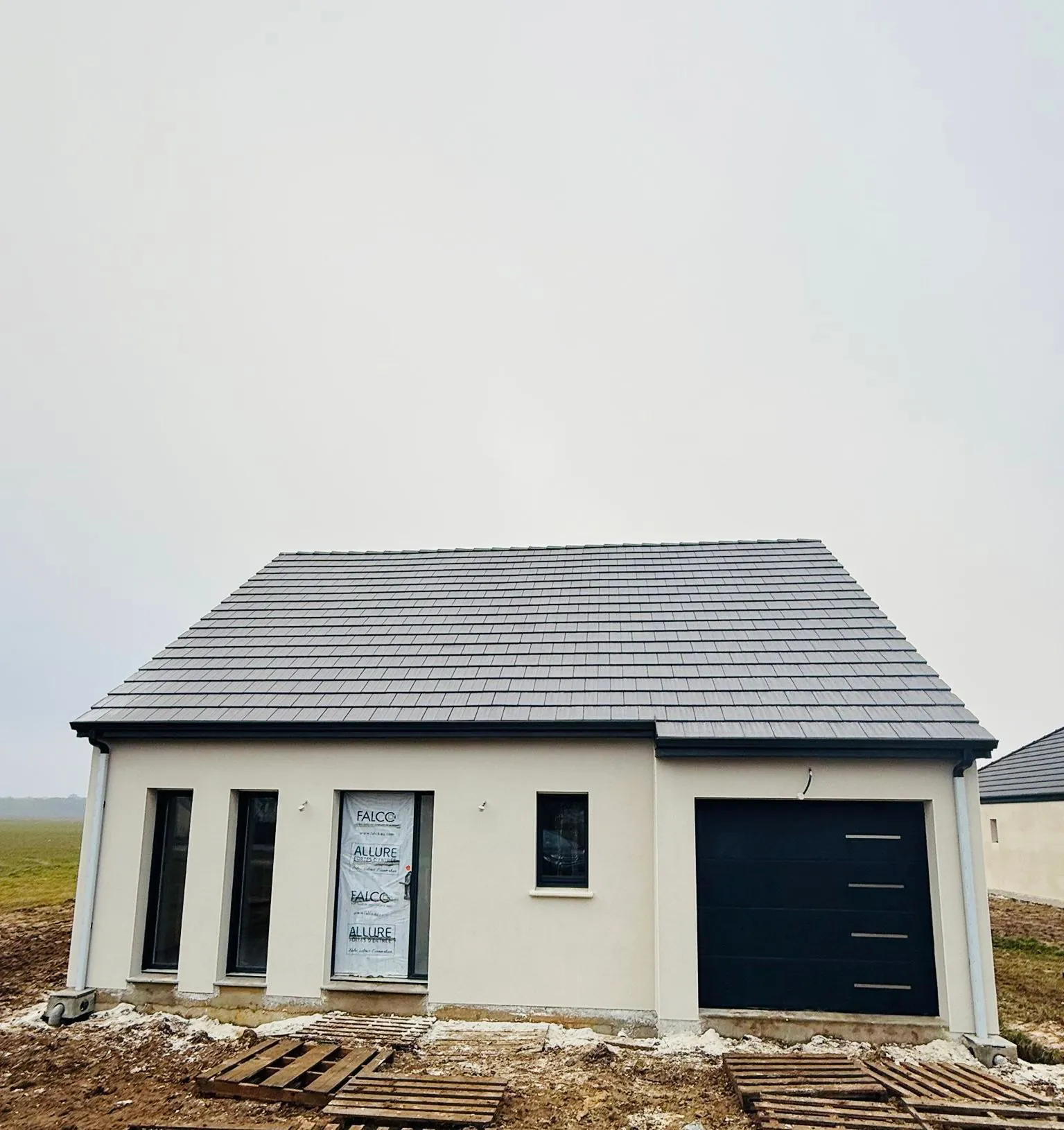 Maison neuve écologique à Allery – 106 m², 3 chambres, terrain 975 m² 