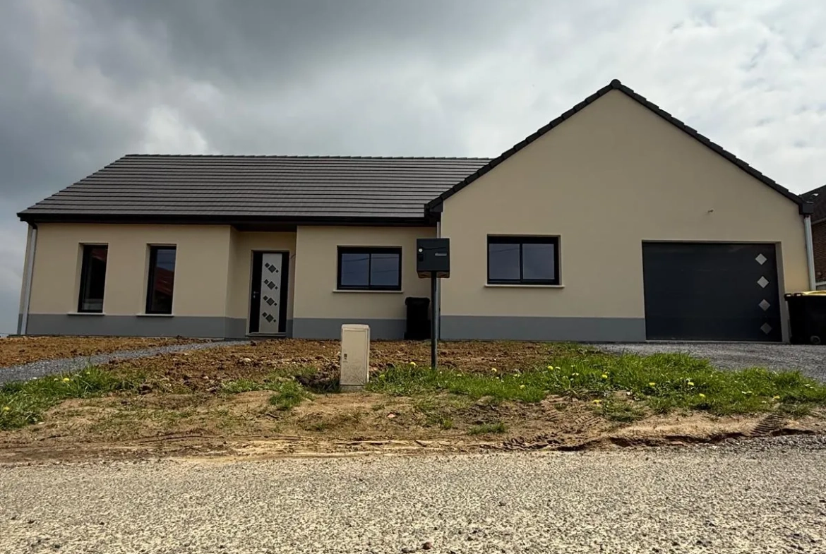 Maison neuve de 110 m² à Amblainville avec 3 chambres et grand terrain 