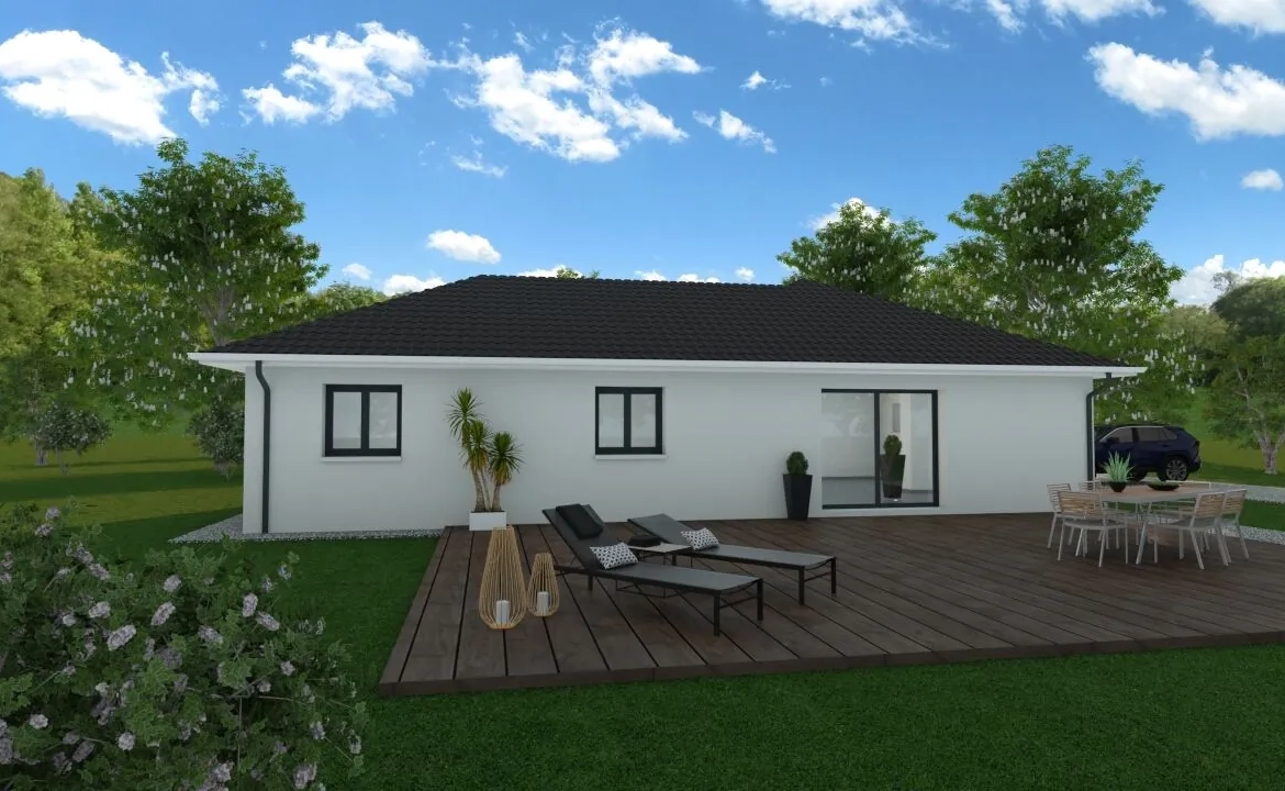 Maison neuve à La Côte-Saint-André à partir de 210 990 € - Spacieuse et personnalisable 