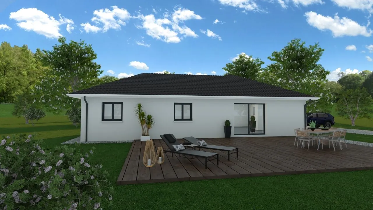 Maison neuve à La Côte-Saint-André à partir de 210 990 € - Spacieuse et personnalisable 