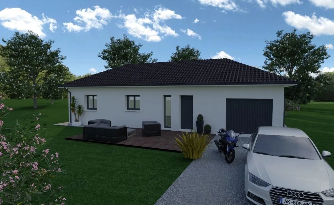 Maison neuve à La Côte-Saint-André à partir de 210 990 € - Spacieuse et personnalisable 