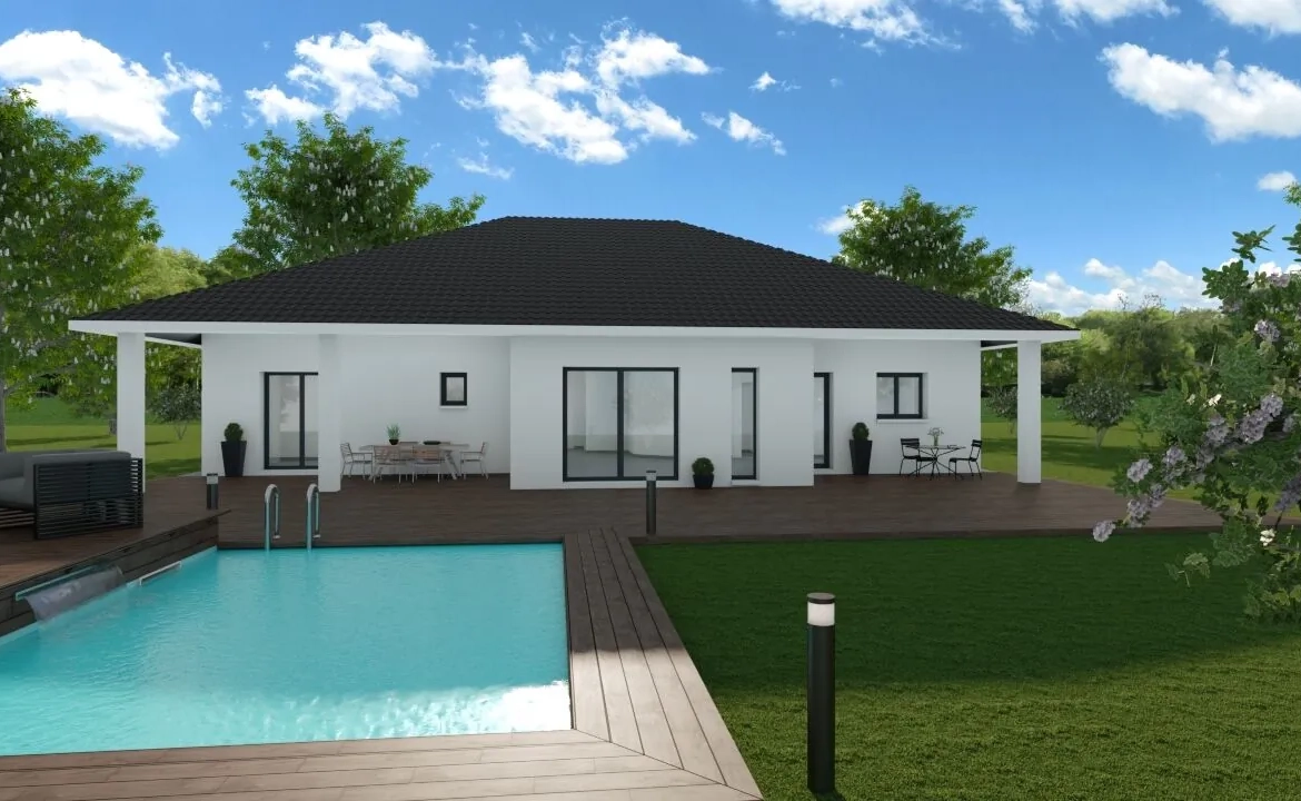 Maison neuve de 80 m² à La Côte-Saint-André, construction personnalisable dès 210 990 € 