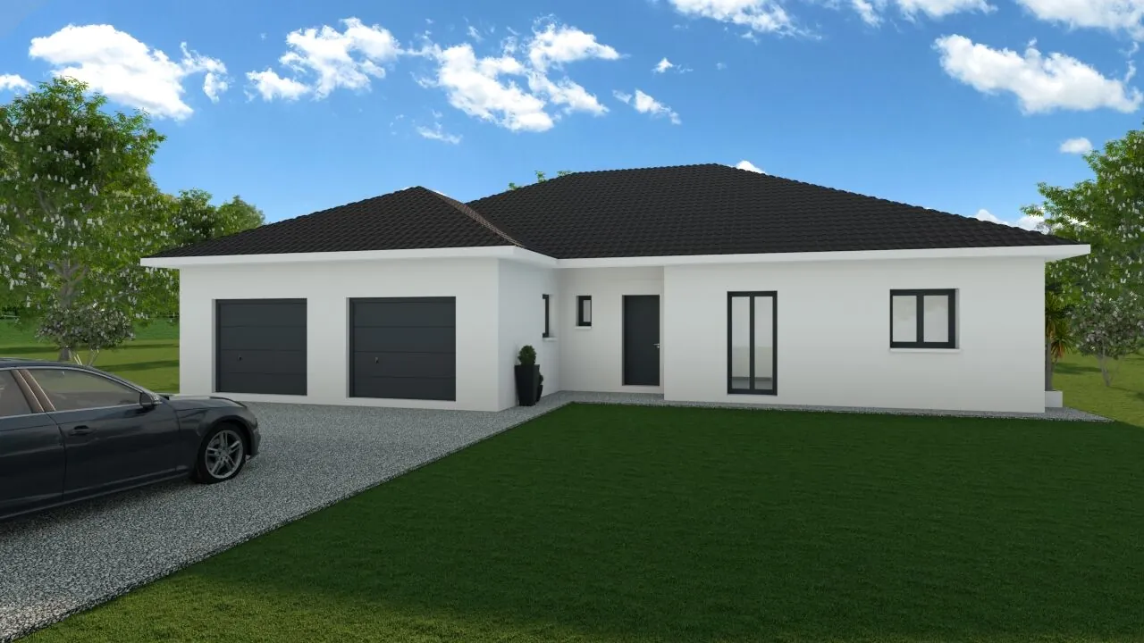 Maison neuve de 80 m² à La Côte-Saint-André, construction personnalisable dès 210 990 € 