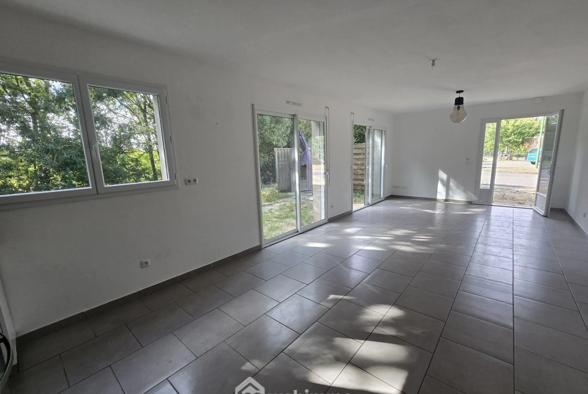 Belle maison de plain-pied avec jardin et garage à Saint-Vincent-sur-Jard 