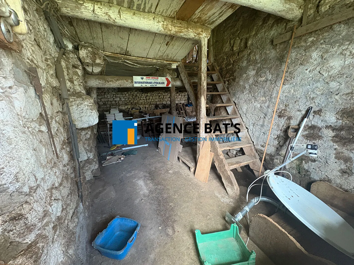 Ferme en pierre à rénover près de Saint Romain Lachalme avec dépendances et grand terrain 