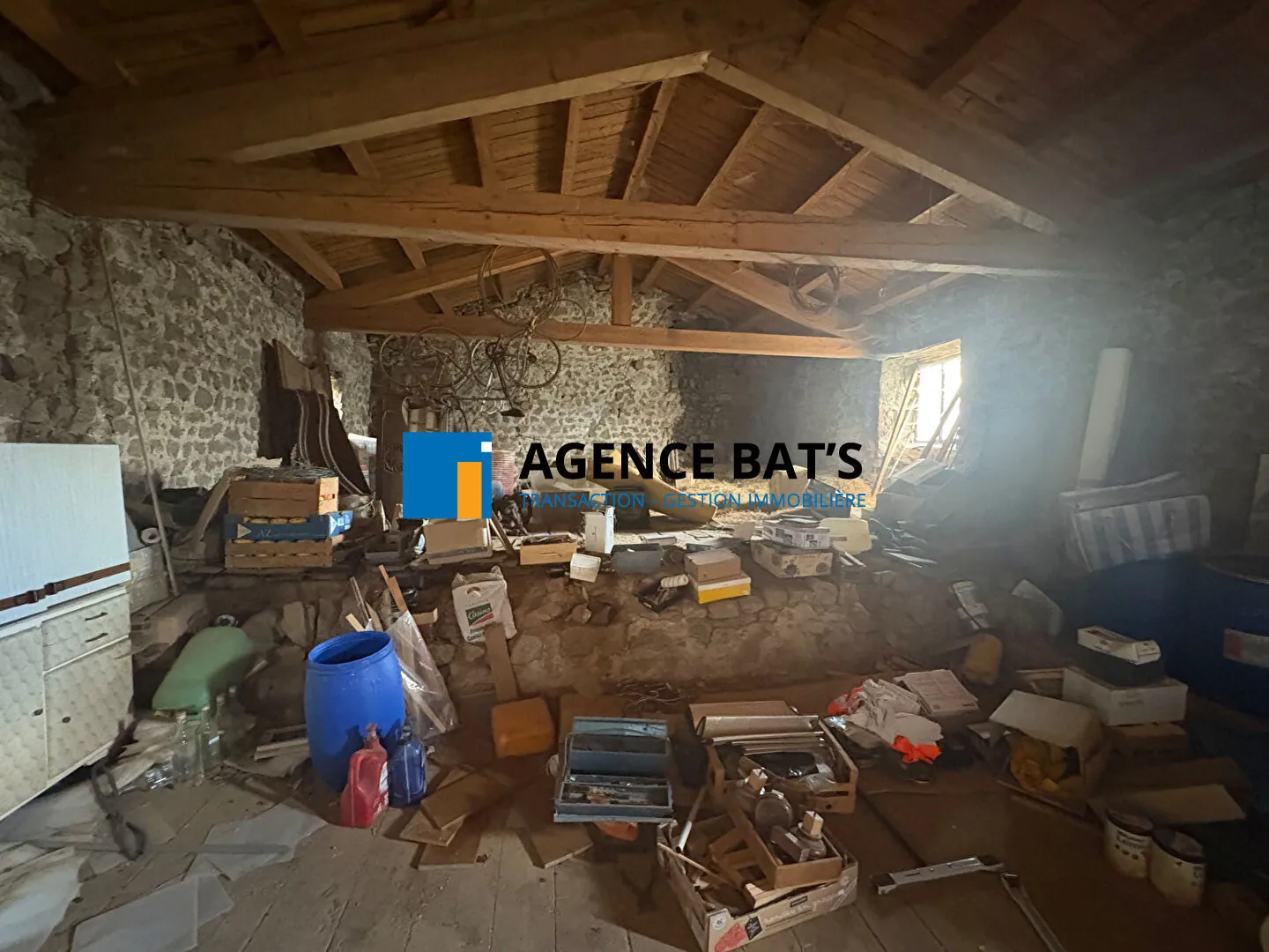 Ferme en pierre à rénover près de Saint Romain Lachalme avec dépendances et grand terrain 